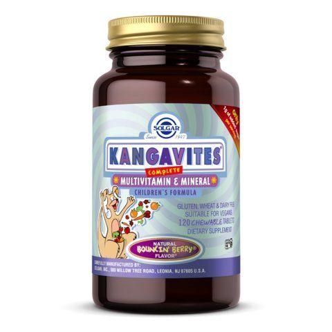 Kangavites&reg; Multivitamin & Mineral - 120 tabs Bouncin' Berry 25813 фото