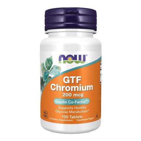 GTF Chromium 200mcg - 100 tabs 22535 фото