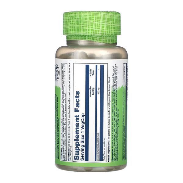 Licorice 450mg - 100 vcaps 31915 фото