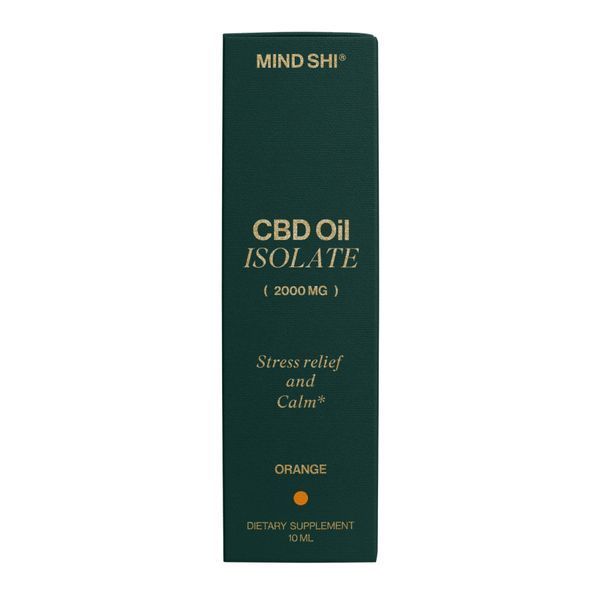 CBD Oil Isolate 2000 mg Orange - 10 ml 28868 фото