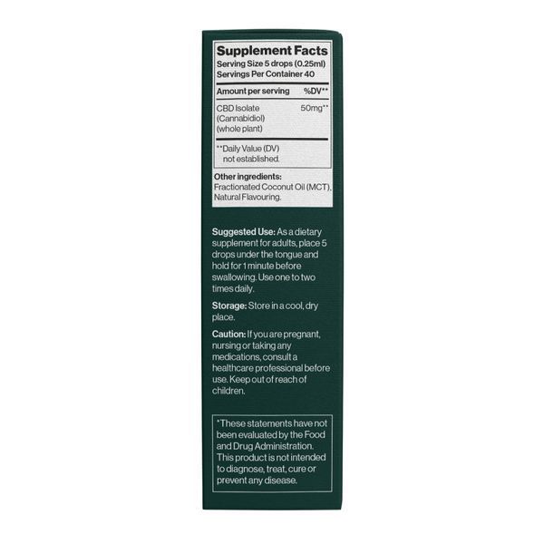 CBD Oil Isolate 2000 mg Orange - 10 ml 28868 фото