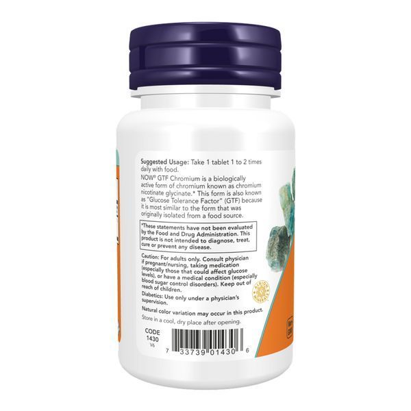 GTF Chromium 200mcg - 100 tabs 22535 фото