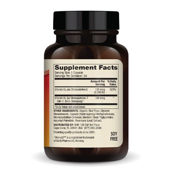 Vitamins D3 & K2 - 30 caps 29092 фото
