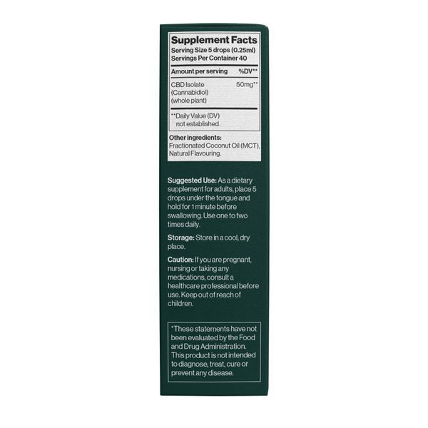 CBD Oil Isolate 2000 mg Strawberry - 10 ml 28869 фото