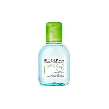 Біодерма Себіум Н2О міцелярний лосьйон Bioderma Sebium Solution Micellaire 100 мл 028632Х фото