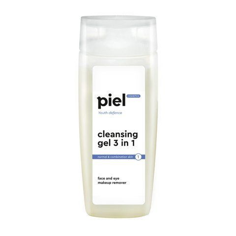 Гель-демакіяж для нормальної та комбінованої шкіри Piel Cleansing Gel 3 in 1 200 мл 018 фото