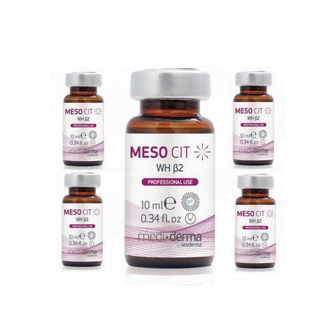Сироватка з фактором росту TFG Beta-2 Meso Cit WH TFG-Beta 2 Medi+derma, 5х10 мл 40002175 фото