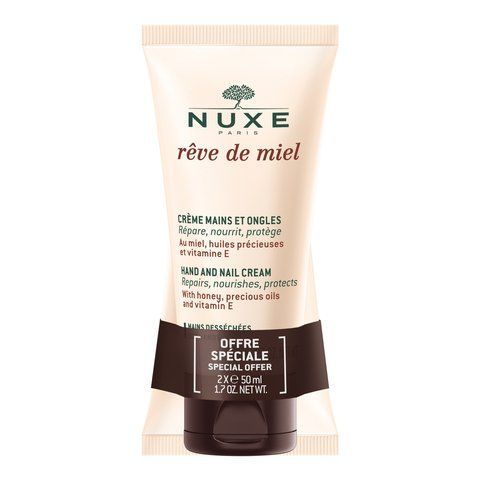 Нюкс Набір ДУО Медова Мрія крем для рук та нігтів Nuxe Reve de Miel Hand cream Kit, 2* 50 мл 2797467060 фото