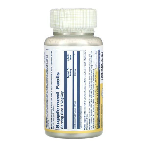Strontium Citrate 250mg - 60 vcaps 31977 фото