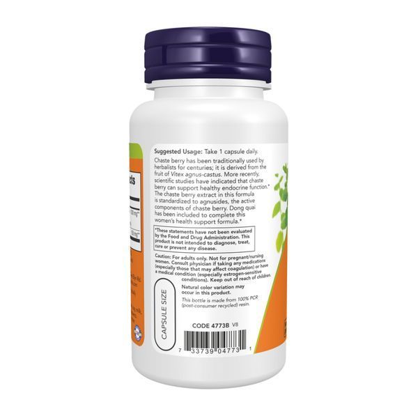 Chaste Berry Vitex Extract 300 mg - 90 vcaps 27136 фото