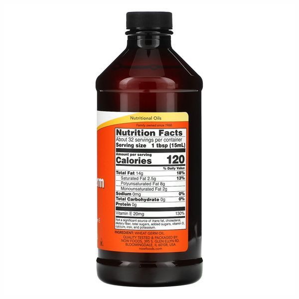 Wheat Germ Oil - 16 oz Liquid 22542 фото