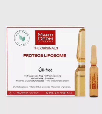 Мартидерм Ампулы для лица Липосом Martiderm Liposomes Ampoules Moisturizing and Firming 10 ампул MA021610 фото