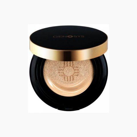 Увлажняющий BB-кушон с тонирующим эффектом с запасным блоком GENOSYS SKIN CARING BLEMISH BALM CUSHION тон 01 CUSHION тон 01 IVORY фото