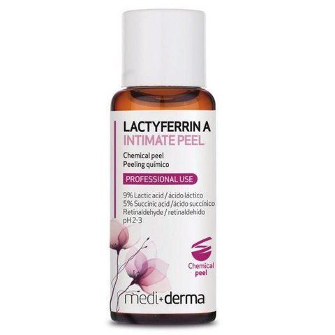 Інтимний пілінг Лактиферин А LACTYFERRIN A INTIMATE PEEL Medi+derma, 20 мл 40007577 фото