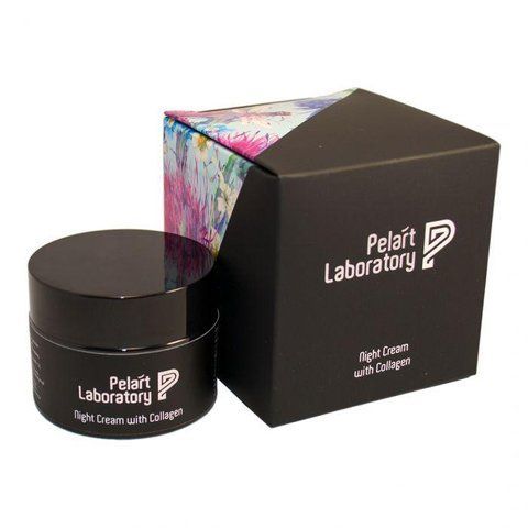 Пеларт Ночной крем для лица с коллагеном Pelart Laboratory Trifolium Pretense Line Night Cream With Collagen 10057 фото
