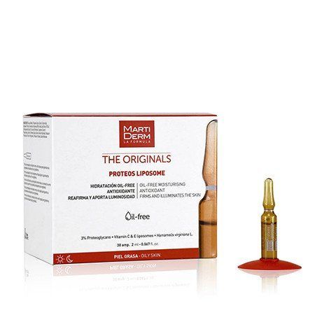 Мартидерм Ампулы для лица Липосом Martiderm Liposomes Ampoules Moisturizing and Firming, 30 ампул MA021710 фото