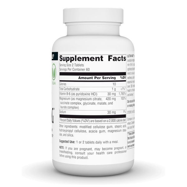 Ultra-Mag Magnesium Complex - 120 tabs 25546 фото