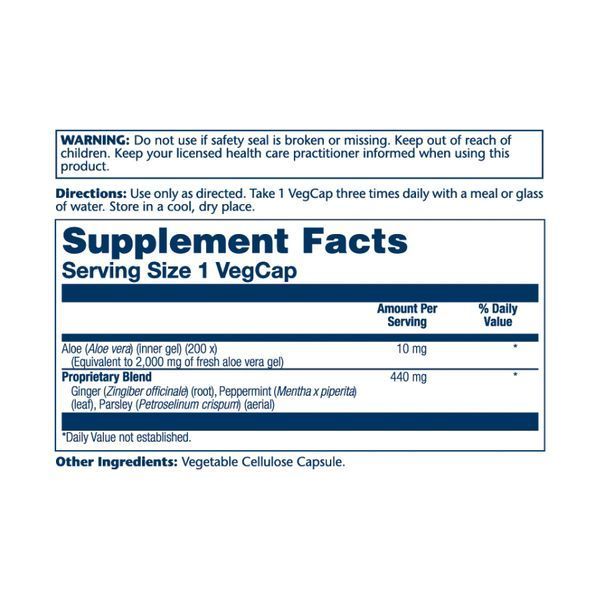 Aloe Vera Gel 10mg - 100 vcaps 26583 фото