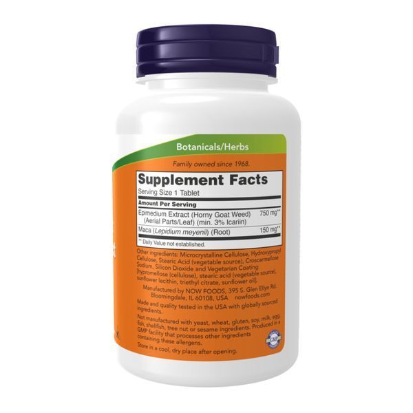 Horny Goat Weed Extract 750 mg - 90 tabs 27143 фото