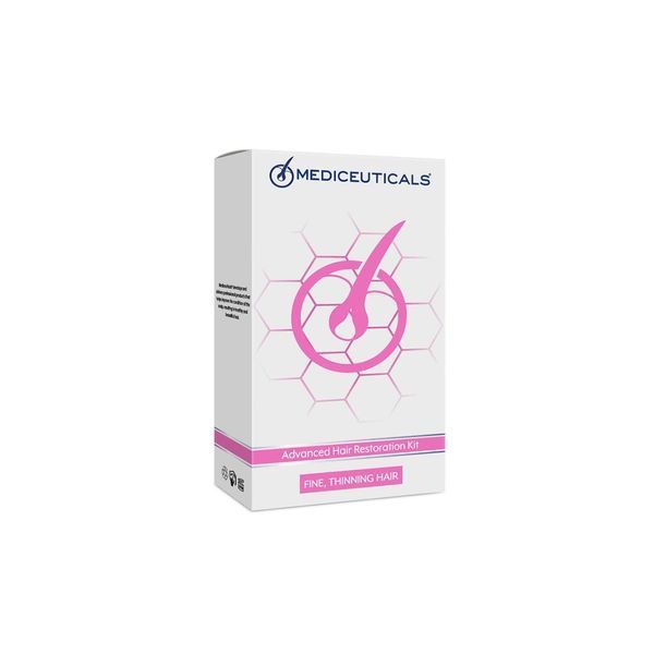 Набор для стимулирования роста волос для женщин Advanced Hair Restoration Kit Mediceuticals, 2х250 мл +125 мл 2816475882 фото