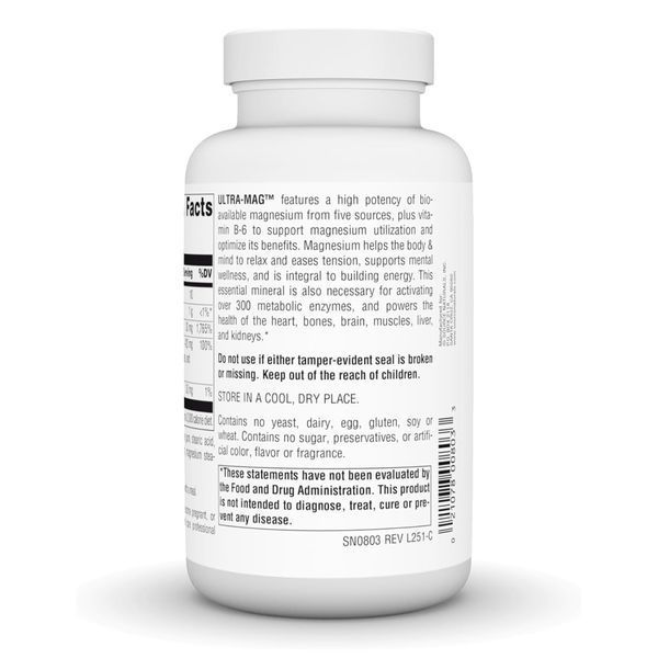 Ultra-Mag Magnesium Complex - 120 tabs 25546 фото