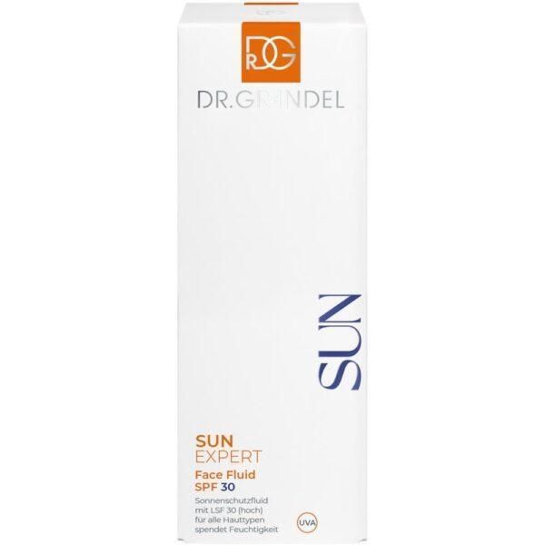 Увлажняющий флюид для защиты от ультрафиолета Sun Expert Face Fluid SPF 30 Dr.Grandel, 50 мл 2906398696 фото