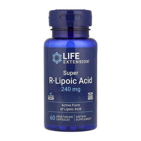Super R-Lipoic Acid 240 mg - 60 vcaps 30162 фото