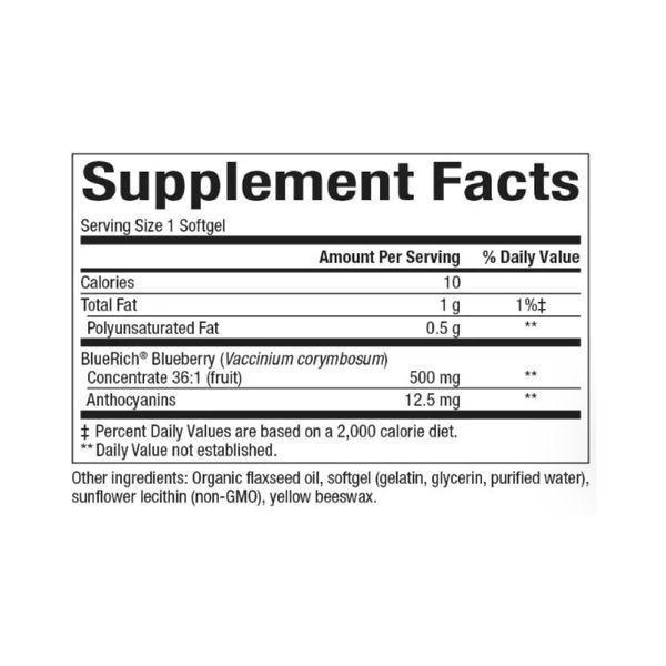 BlueRich 500mg - 90 softgels 29236 фото
