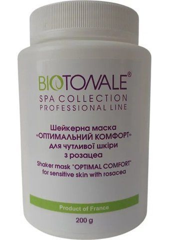 Шейкерна маска Оптимальний комфорт для чутливої шкіри з розацеа Shaker Mask Optimal Comfort Biotonale 200г 2698164880 фото