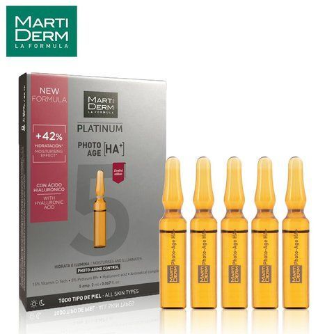 Мартидерм антивозрастные ампулы для лица Martiderm Platinum Photo-Age Ampollas 5 амп х 2 мл MA013515 фото