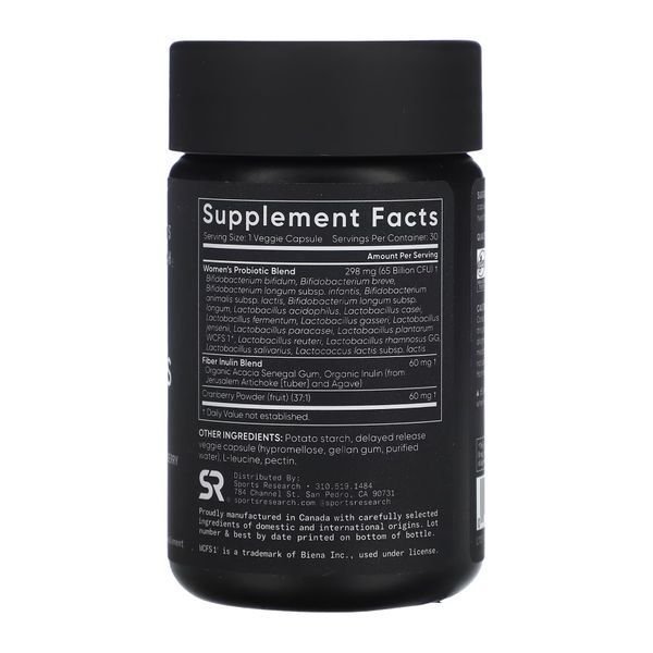 Daily Women's Probiotics 65 Billion CFU - 30 veg caps 28335 фото