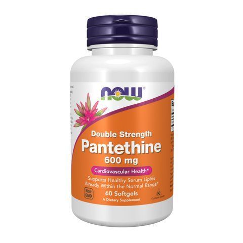 Pantethine 600mg - 60 softgels 28634 фото