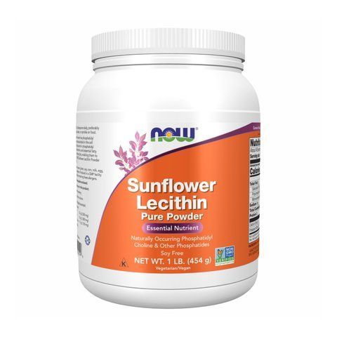 Sunflower Lecithin Pure Powder 1lb - 454g 24128 фото