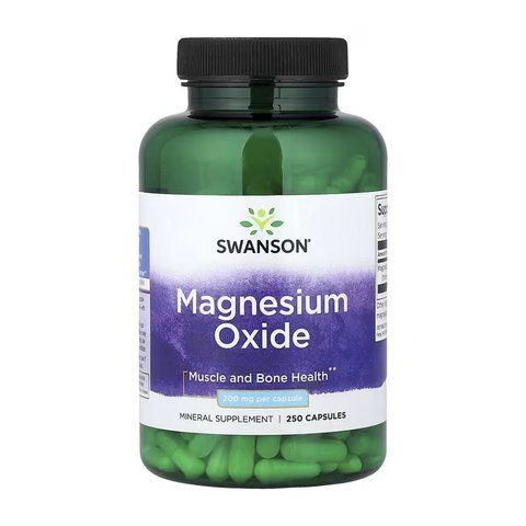 Magnesium Oxide 200 mg - 250 caps 32004 фото