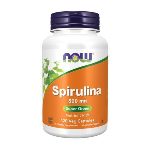 Spirulina 500 mg - 120 vcaps 27147 фото