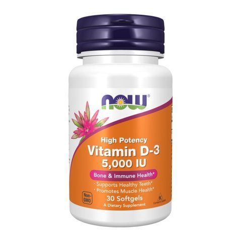 VIT D-3 5000 IU - 30 sgels 28118 фото