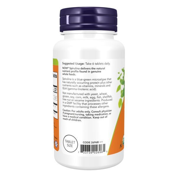 Spirulina 500mg - 500 tabs 22551 фото