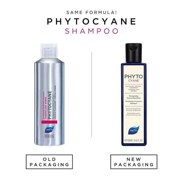 Фіто Фітоциан шампунь проти випадіння волосся у жінок Фітоціан Phytocyane shampooing traitant revigorant, 250 мл PH1002031 фото