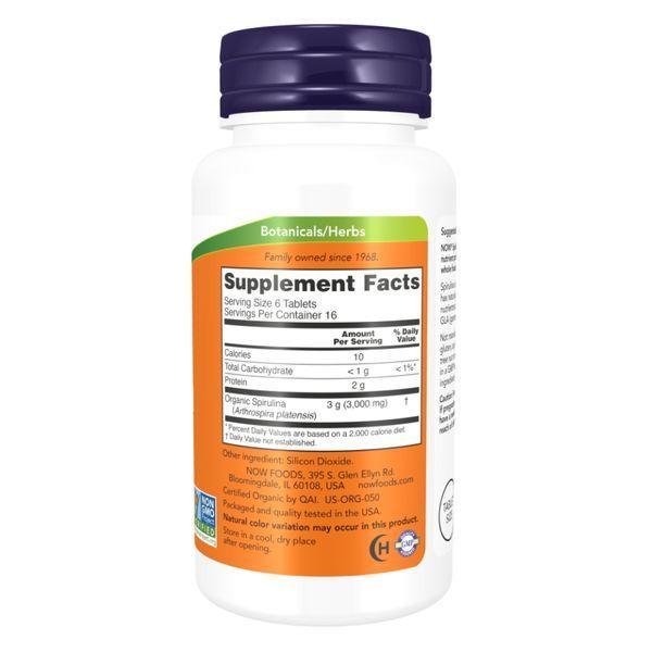 Spirulina 500mg - 500 tabs 22551 фото