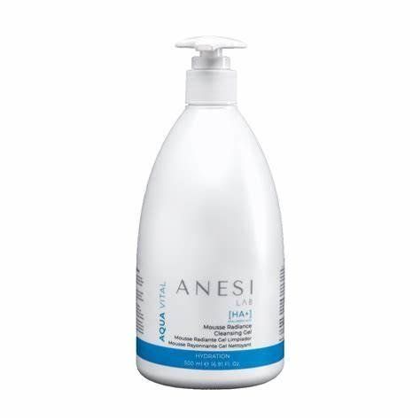 Увлажняющая пенка/гель для умывания лица MOUSSE RADIANCE CLEANSING GEL/FOAMING CLEANSER ANESI LAB 500 мл anesi 014 фото