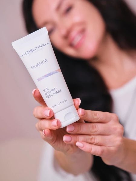 Пілінг-маска з 10% AHA-PHA Christina Nuance 10% AHA+PHA Peel Mask 75 мл 2831830038 фото