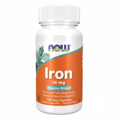 Iron 18mg Ferrochel - 120 vcaps 18374 фото