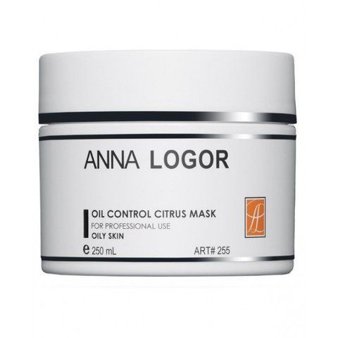 Цитрусова маска для жирної шкіри пастоподібний Anna Logor Oil Control Citrus Mask 250 мл 2910643172 фото
