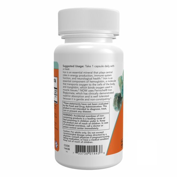 Iron 18mg Ferrochel - 120 vcaps 18374 фото
