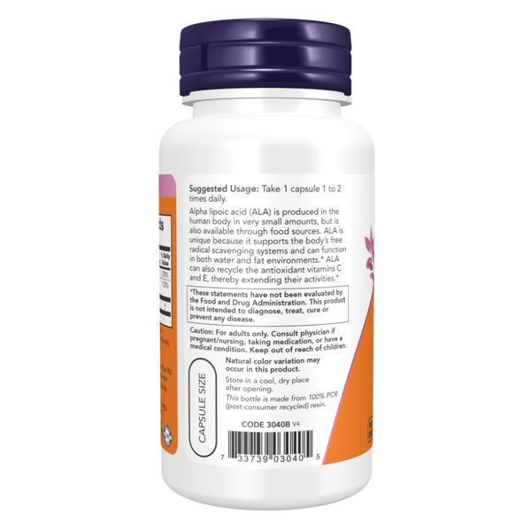 Alpha Lipoic Acid 100mg - 120 vcaps 22556 фото