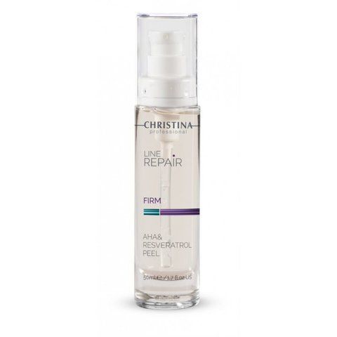 Пілінг з AHA-кислотами та ресвератролом Christina Line Repair Firm AHA & Resveratrol Peel 50 мл CHR877 фото