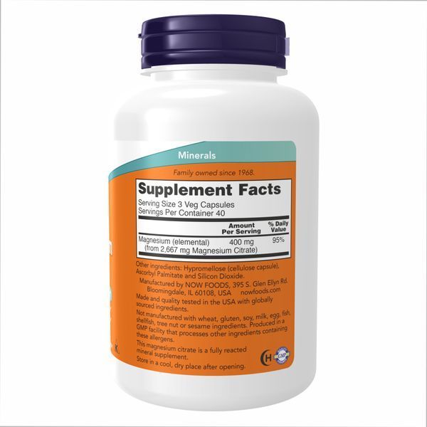 Magnesium Citrate - 120 caps 24142 фото