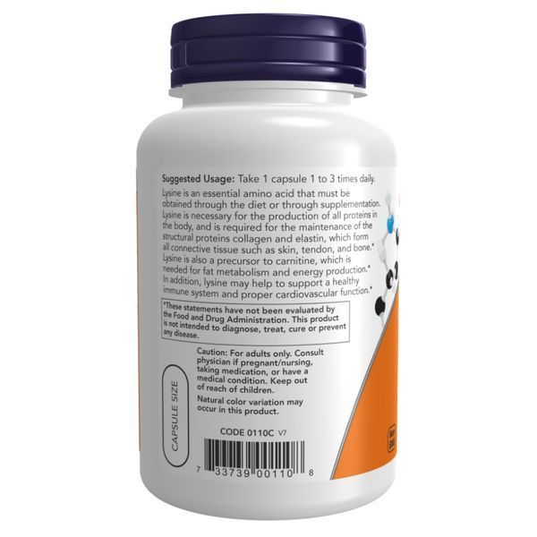 Lysine 500mg - 250 vcaps 24791 фото