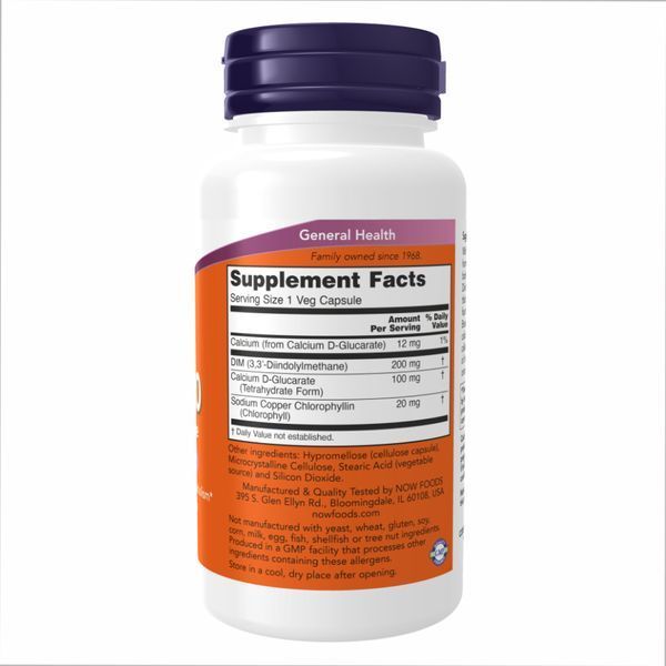 DIM 200 w/Calcium D-Glucarate - 90 vcaps 22557 фото
