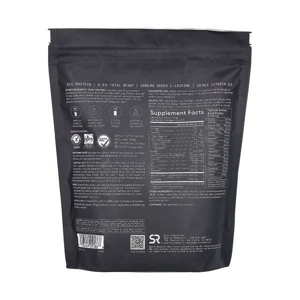 Whey Protein Isolate - 1030g Chocolate (Пошкоджена етикетка) 34035 фото